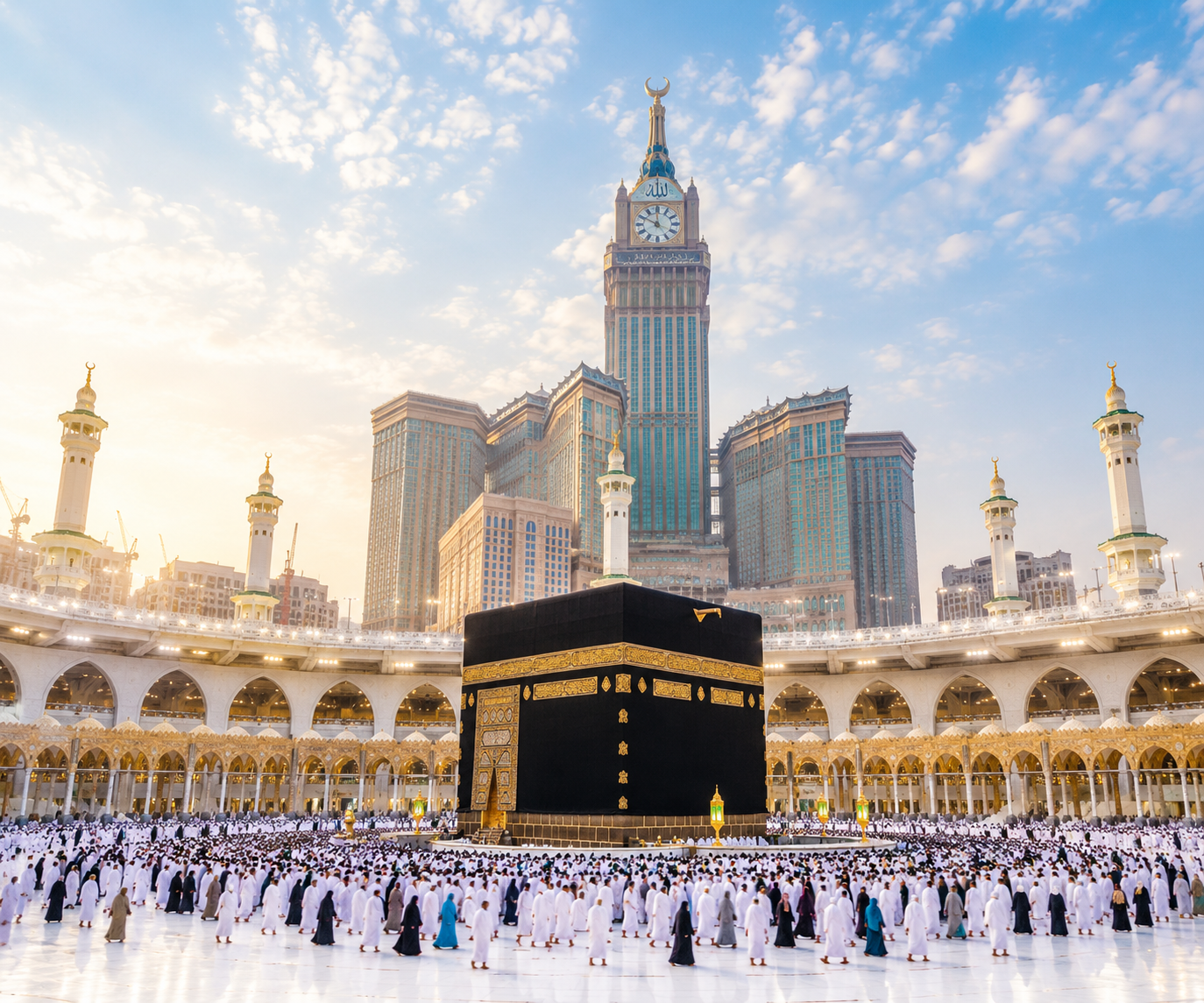 الكعبة المشرفة وضيوف الرحمن